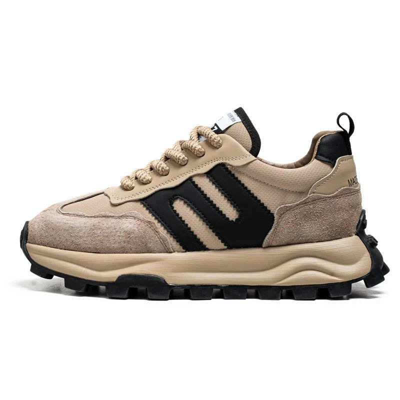 Fashion Designer Men Shoes Thick Sole Shoes Casual Sneakers Men Platform Trend Chunky Sneakers Walking Shoes