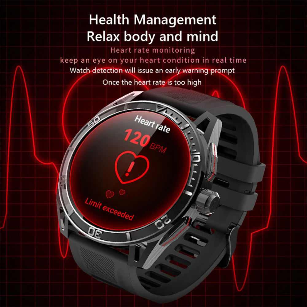 KAIMORUI Amoled Smart Watch Bluetooth Call blood pressure Monitor Fitness Tracker Men Women Smartwatch For Android ios Phone