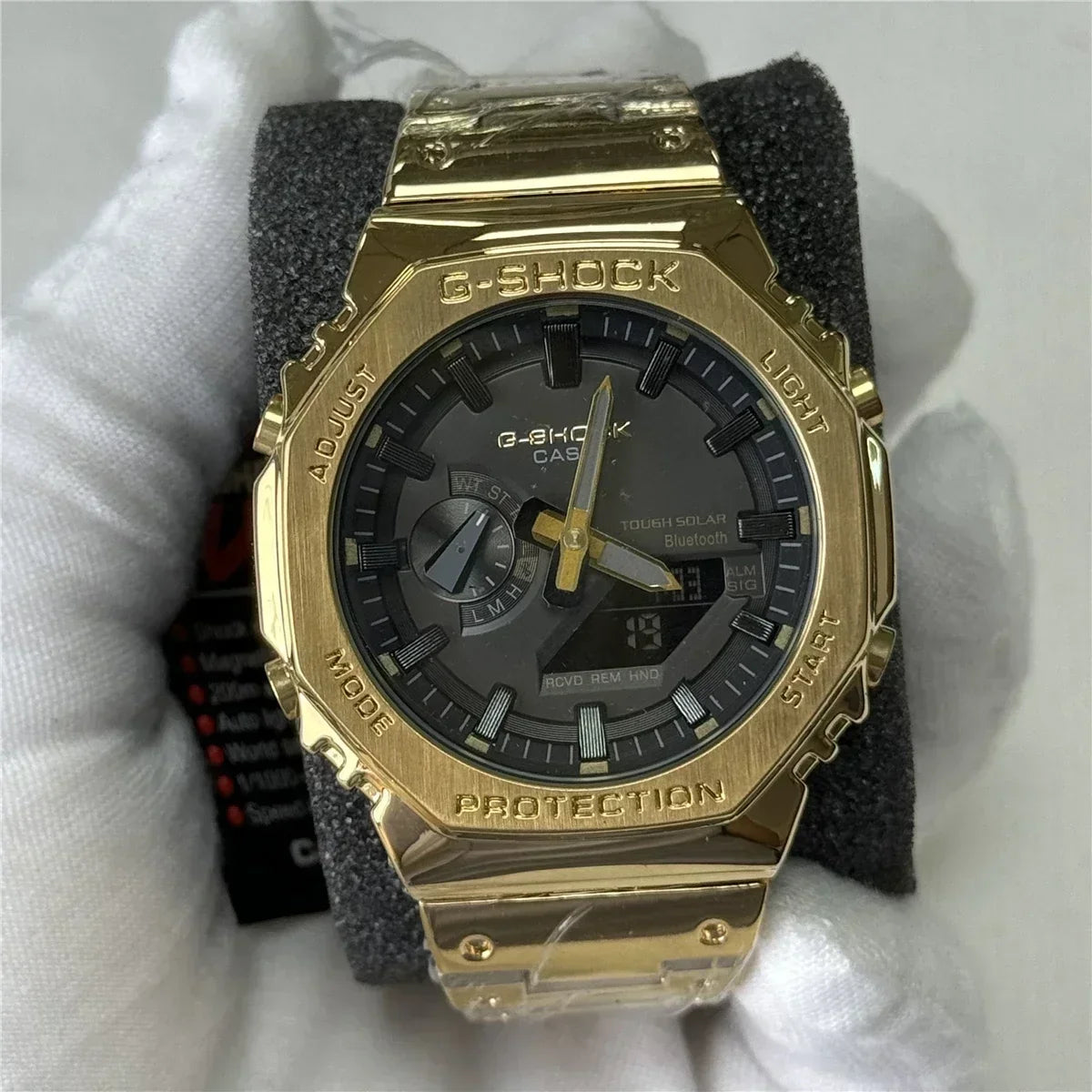 New Men's Watch GM-2100 Waterproof and Shockproof Date Sports Alarm Clock Multi functional LED Dual Screen Watch