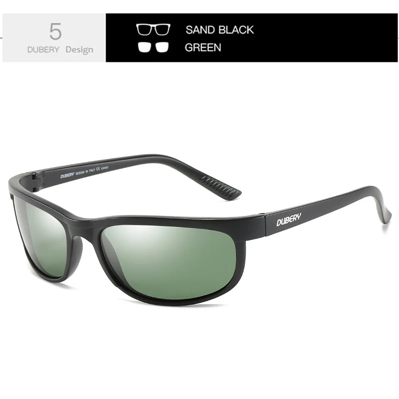 DUBERY Polarized UV400 Protection Sunglasses For Men And Women 10 Colors Model 2027