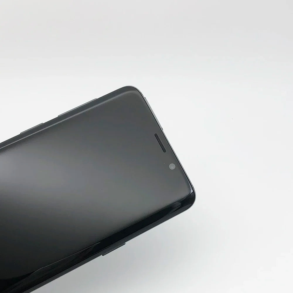 هاتف محمول Samsung Galaxy S9 G960U G960U1 بذاكرة وصول عشوائي 4 جيجابايت وذاكرة قراءة فقط 64 جيجابايت وشاشة 5.8 بوصة وثماني النواة ومزود بتقنية 4G LTE ومعالج NFC Snapdragon 845 الأصلي