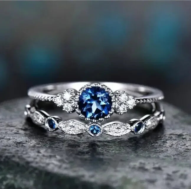 Delysia King  2-piece set of rings