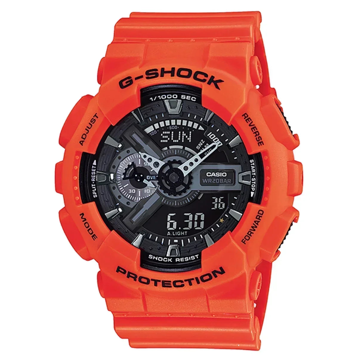 GA Watch Men's and Women's of Sports Electronic LED Multi 110 Functional Luxury Brand Watch