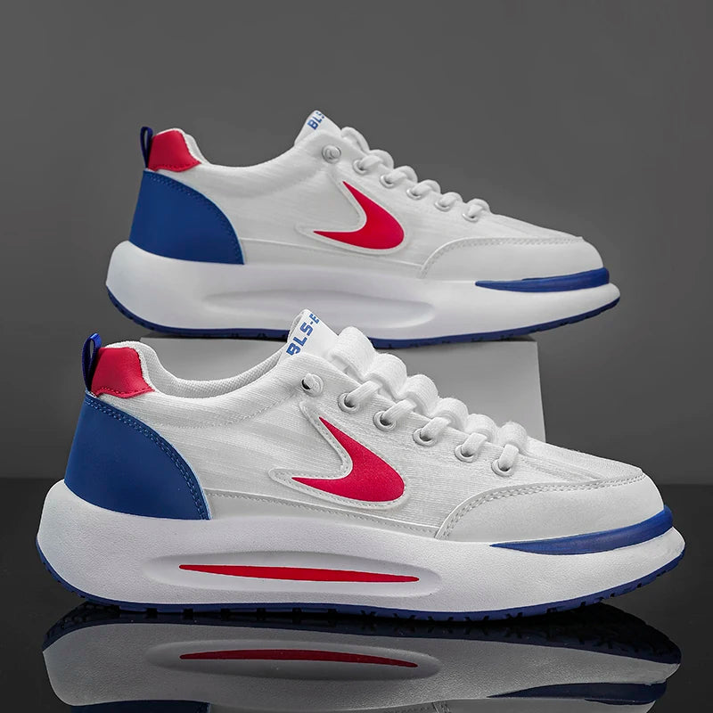 Men Casual Sport Shoes Breathable Lightweight Sneakers Outdoor Mesh Black Running Shoes Athletic Jogging Tenis Walking Shoes