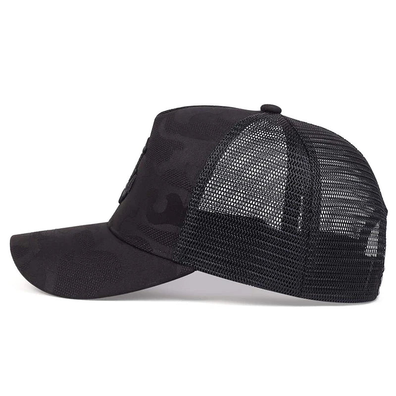 Unisex Anchor Embroidery Baseball Net Caps Spring Summer Outdoor Adjustable Casual Hats Sunscreen Hat