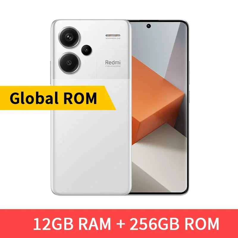 Xiaomi Redmi Note 13 Pro+ Plus Global ROM 256GB 512GB Smartphone 5G Dual SIM NFC 200MP OIS Camera 1.5K Curved Screen MIUI 14
