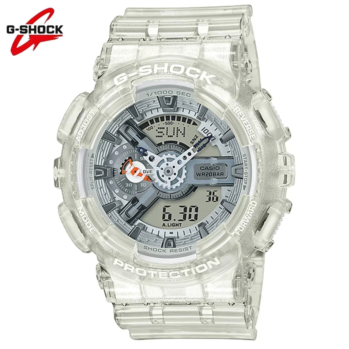 GA Watch Men's and Women's of Sports Electronic LED Multi 110 Functional Luxury Brand Watch