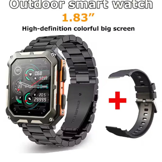 SmartWatch 1.83-inch IP68 Waterproof Sport Watch For Motorola Moto G5 P Heart Rate Fitness Tracker 24H Health Monitor Phone Call