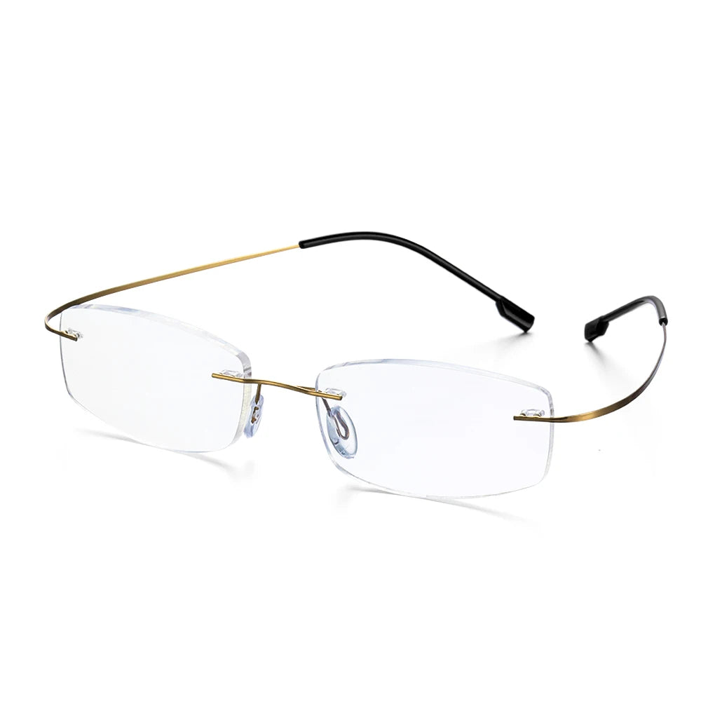 Ultralight Rimless Reading Glasses Unisex Flexible Magnetic Eyewear for Men Women Vision Care Presbyopic Eyeglasses +1.0~+4.0