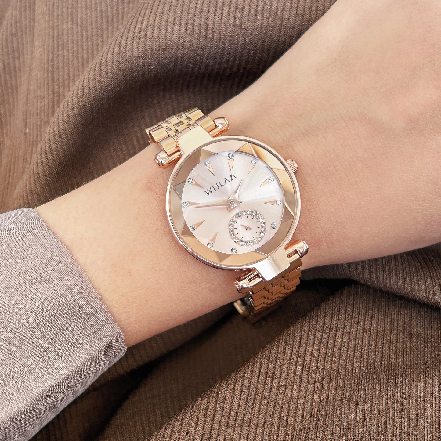 Luxury Rose Gold Ladies Dress Wrist Watches Women Watches Top Brand Quartz Wristwatches Female Clock relogio feminino