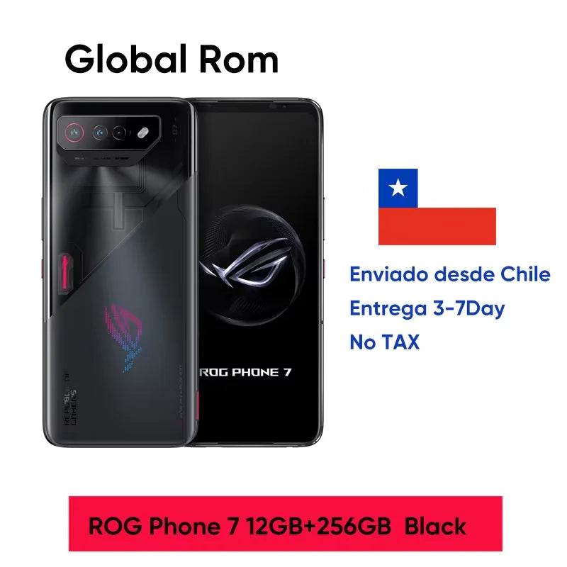 2023 New ASUS ROG 7/7Ultimate Snapdragon 8 Gen 2 6.78'' 165Hz AMOLED 65W 6000mAh IP54 Waterproof ROG 7 Gaming smartphone NFC