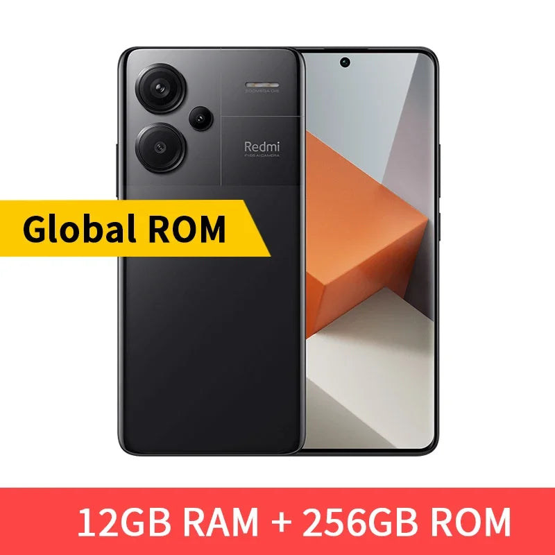 Xiaomi Redmi Note 13 Pro+ Plus Global ROM 256GB 512GB Smartphone 5G Dual SIM NFC 200MP OIS Camera 1.5K Curved Screen MIUI 14