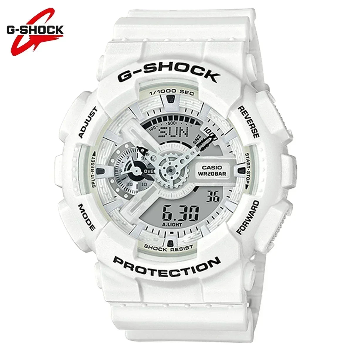 GA Watch Men's and Women's of Sports Electronic LED Multi 110 Functional Luxury Brand Watch