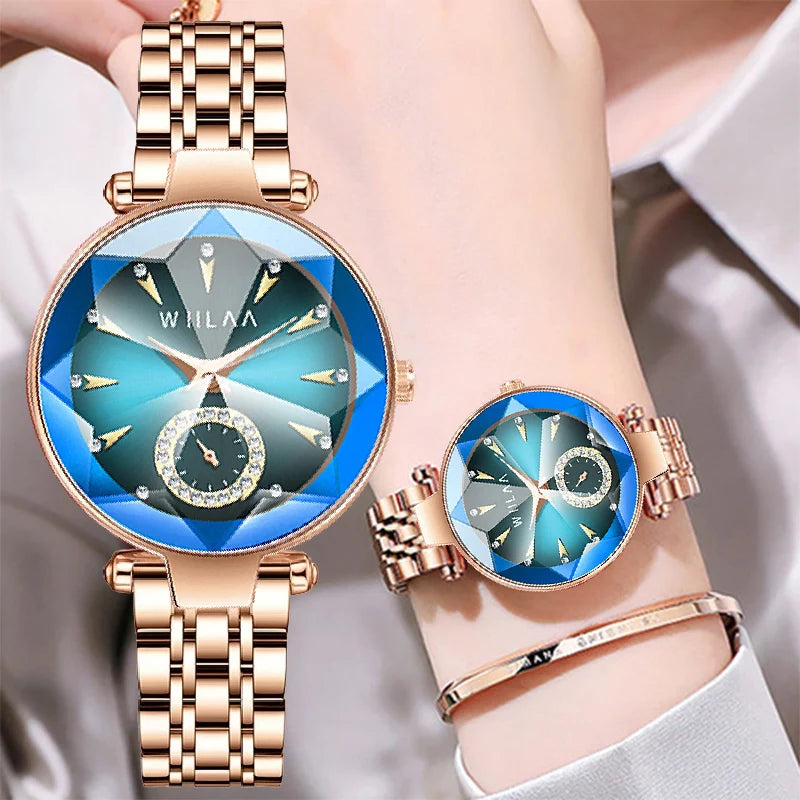 Luxury Rose Gold Ladies Dress Wrist Watches Women Watches Top Brand Quartz Wristwatches Female Clock relogio feminino