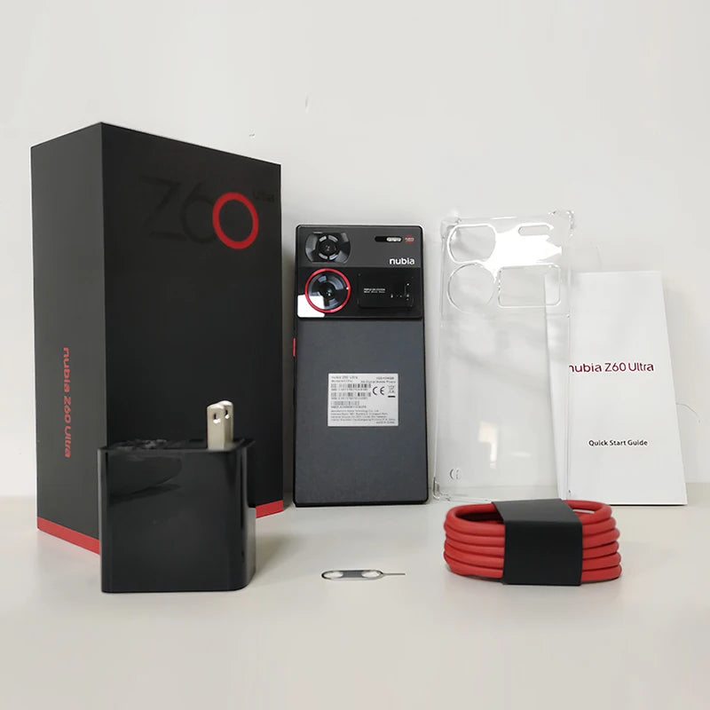 No Tax Ship from Brazil Nubia Z60 Ultra Global Version 64MP Main 6.8‘’ 5G Phone Snapdragon 8Gen3 NFC 6000mAh 80W IP68ModelNX721J