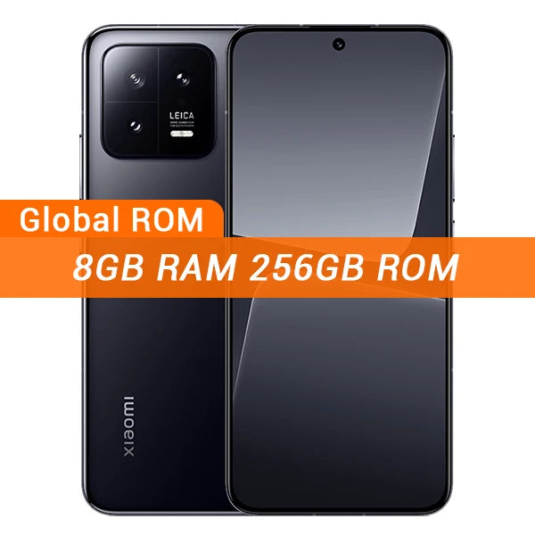 Xiaomi Mi 13 Global ROM Snapdragon 8 Gen 2 Cellphone 120Hz OLED Screen 50MP Leica Camera 67W Fast Charger IP68 MIUI 14