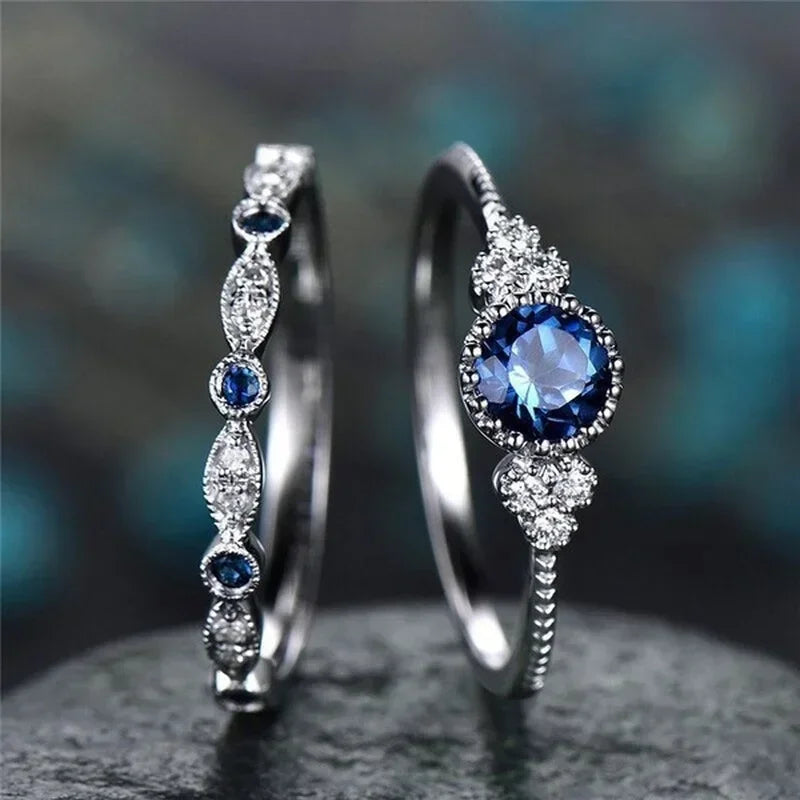 Delysia King  2-piece set of rings