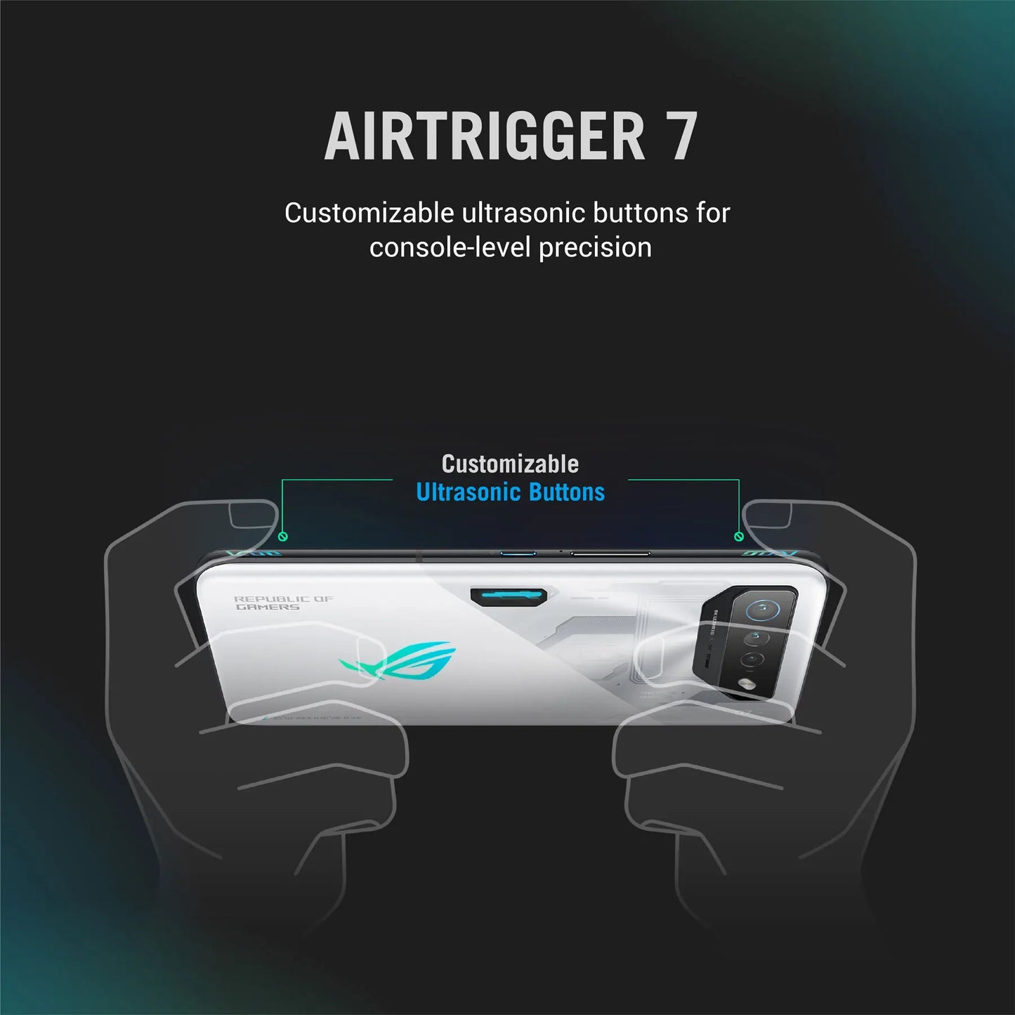2023 New ASUS ROG 7/7Ultimate Snapdragon 8 Gen 2 6.78'' 165Hz AMOLED 65W 6000mAh IP54 Waterproof ROG 7 Gaming smartphone NFC