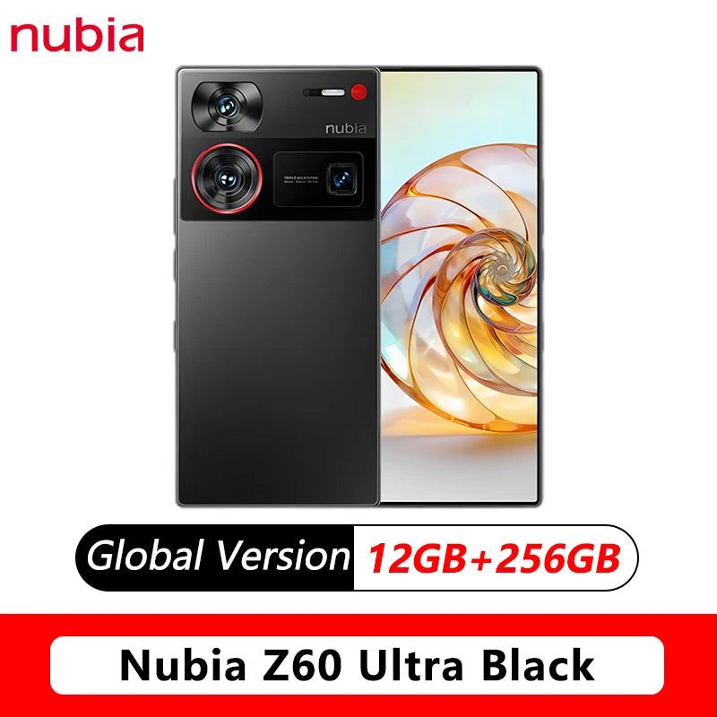 No Tax Ship from Brazil Nubia Z60 Ultra Global Version 64MP Main 6.8‘’ 5G Phone Snapdragon 8Gen3 NFC 6000mAh 80W IP68ModelNX721J