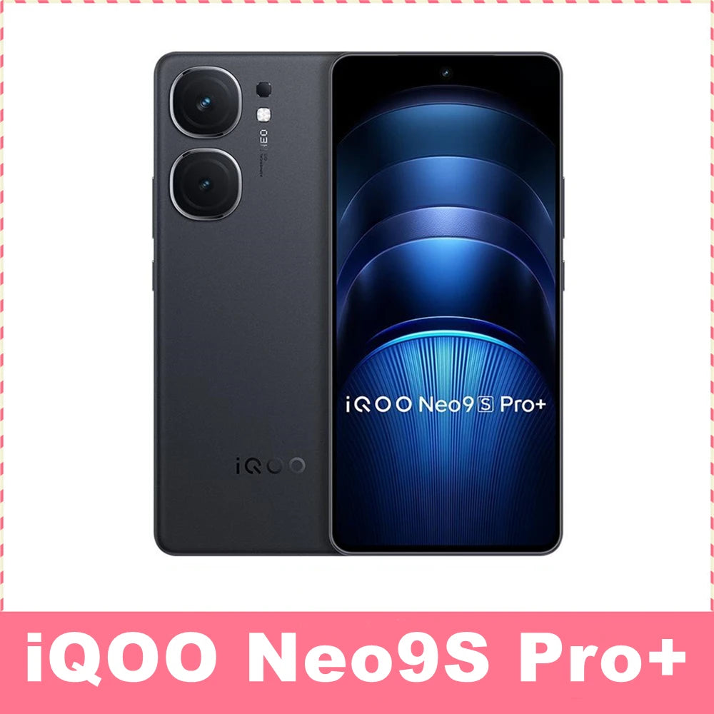 Vivo iQOO Neo9S Pro+ Snapdragon 8(Gen 3) Adreno 750 6.78 Inch AMOLED 1.5K 2800×1260 144Hz LPDDR5X UFS 4.0 5500mAh 120W Supervooc