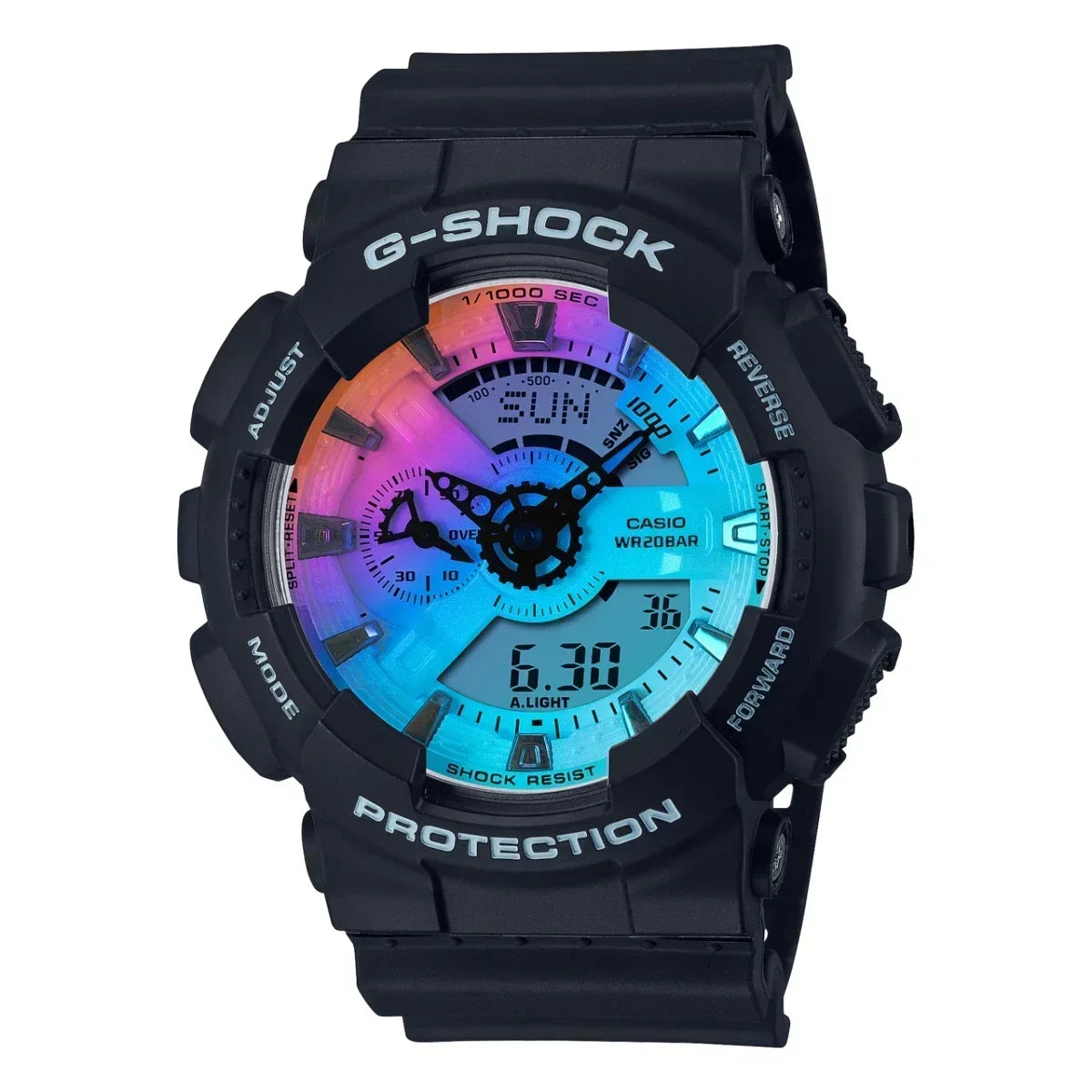 GA Watch Men's and Women's of Sports Electronic LED Multi 110 Functional Luxury Brand Watch