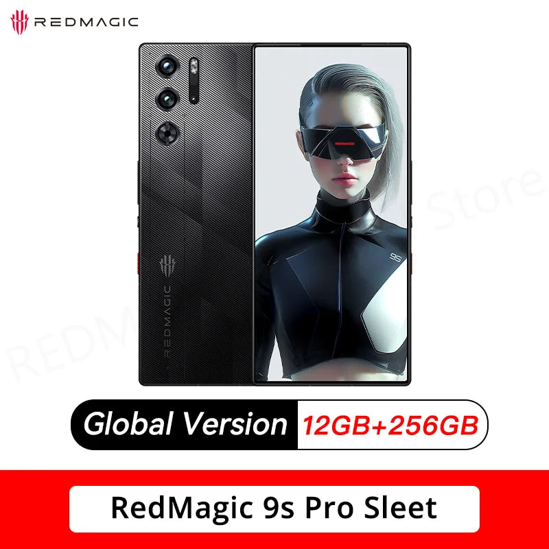 Global Version RedMagic 9s Pro 5G Gaming Phone 6.8" Snapdragon 8 Gen3 Leading Version 6500mAh 80W Charge 50MP NFC