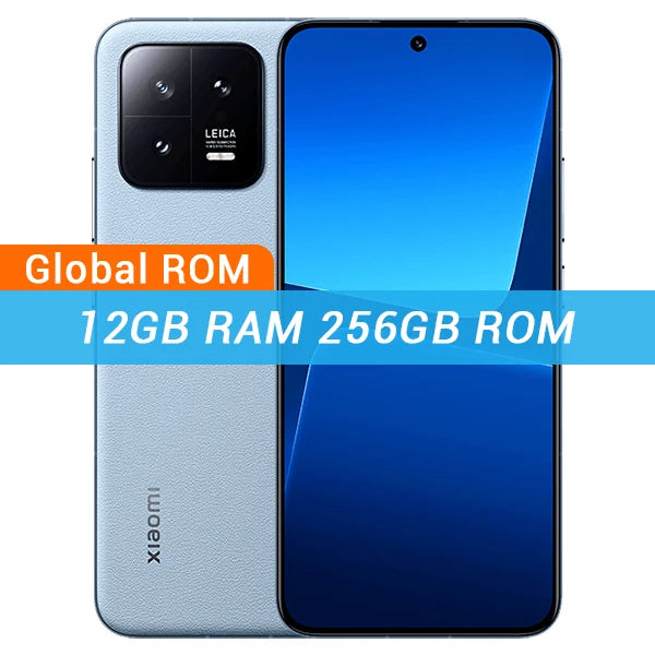 Xiaomi Mi 13 Global ROM Snapdragon 8 Gen 2 Cellphone 120Hz OLED Screen 50MP Leica Camera 67W Fast Charger IP68 MIUI 14