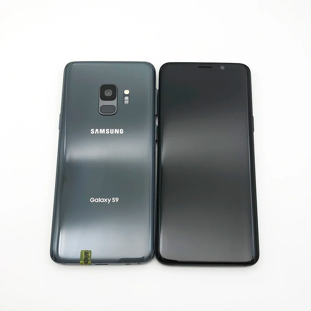 هاتف محمول Samsung Galaxy S9 G960U G960U1 بذاكرة وصول عشوائي 4 جيجابايت وذاكرة قراءة فقط 64 جيجابايت وشاشة 5.8 بوصة وثماني النواة ومزود بتقنية 4G LTE ومعالج NFC Snapdragon 845 الأصلي