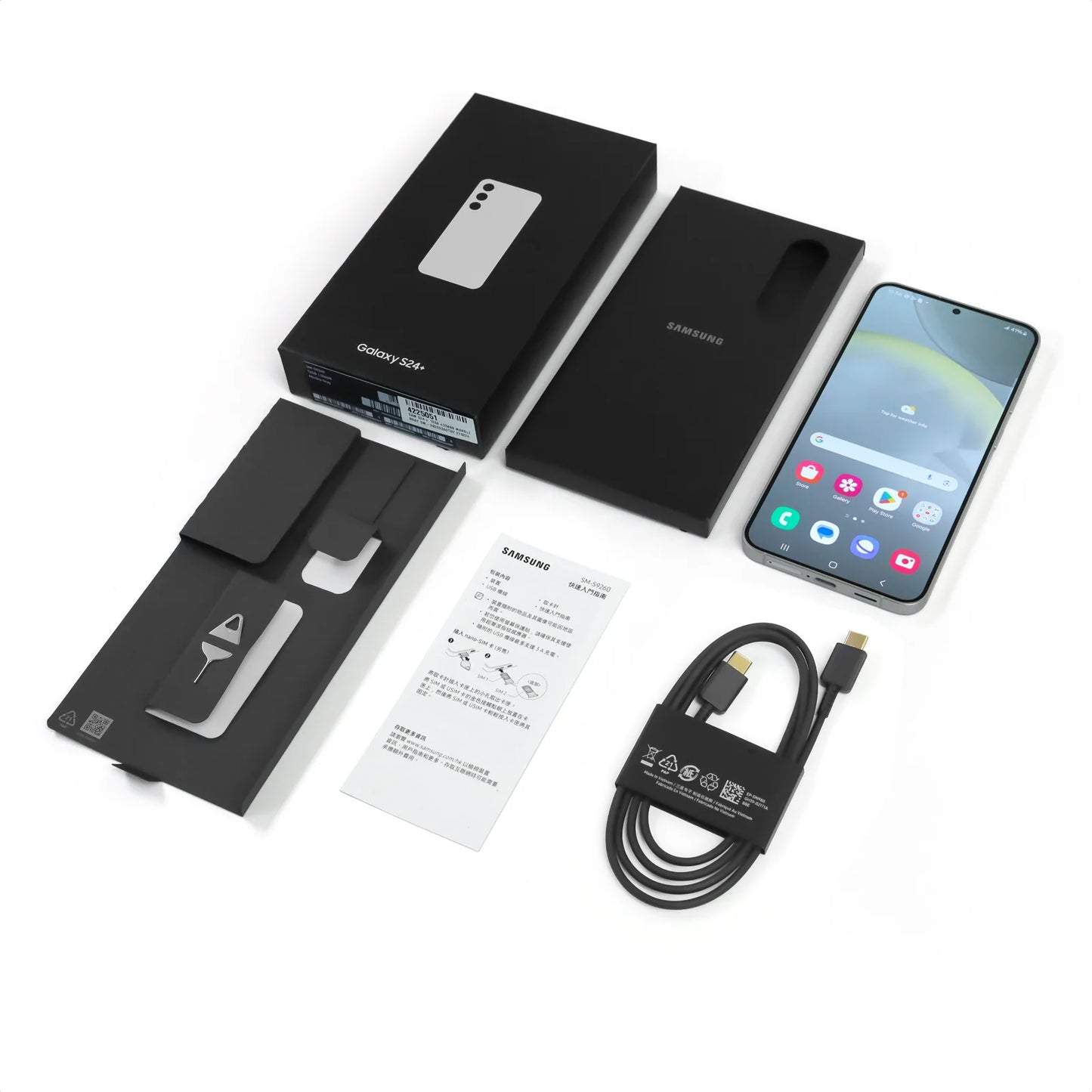 Samsung Galaxy S24+ Plus Smartphone Snapdragon 8 Gen 3 6.7" 120Hz AMOLED Display 50MP Camera Android14 Samsung S24 Plus AI Phone