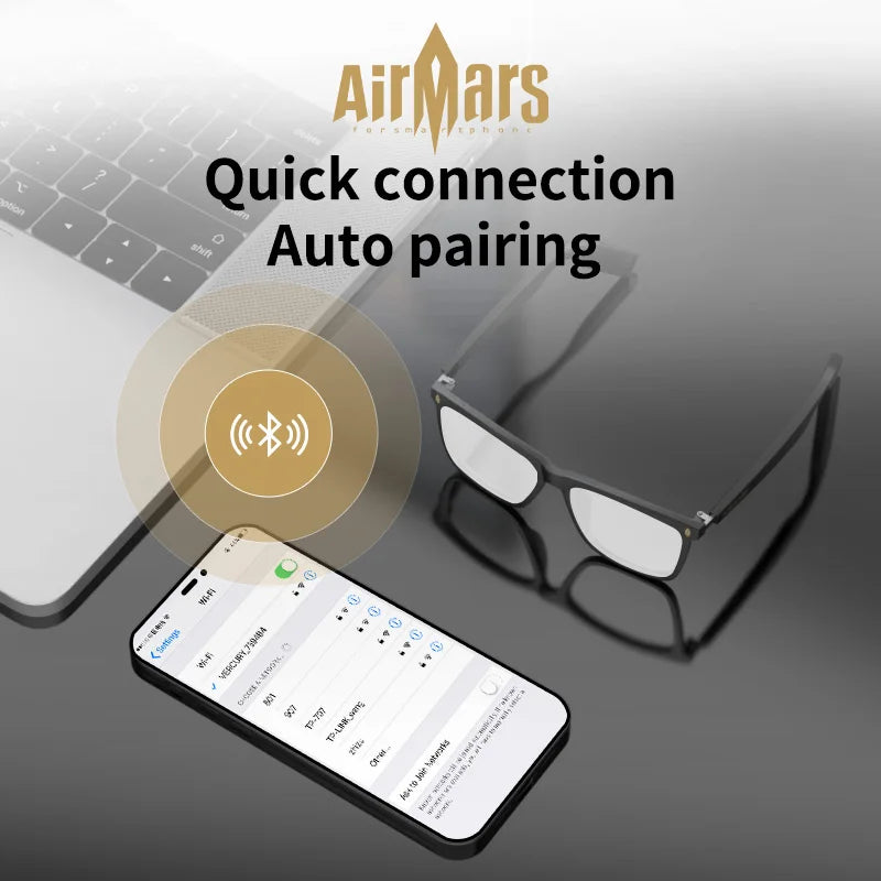 Smart Glasses Earphones Wireless Bluetooth 5.0 Sunglasses Outdoor Sports Earphones Call Anti Blue Light Music Glasses