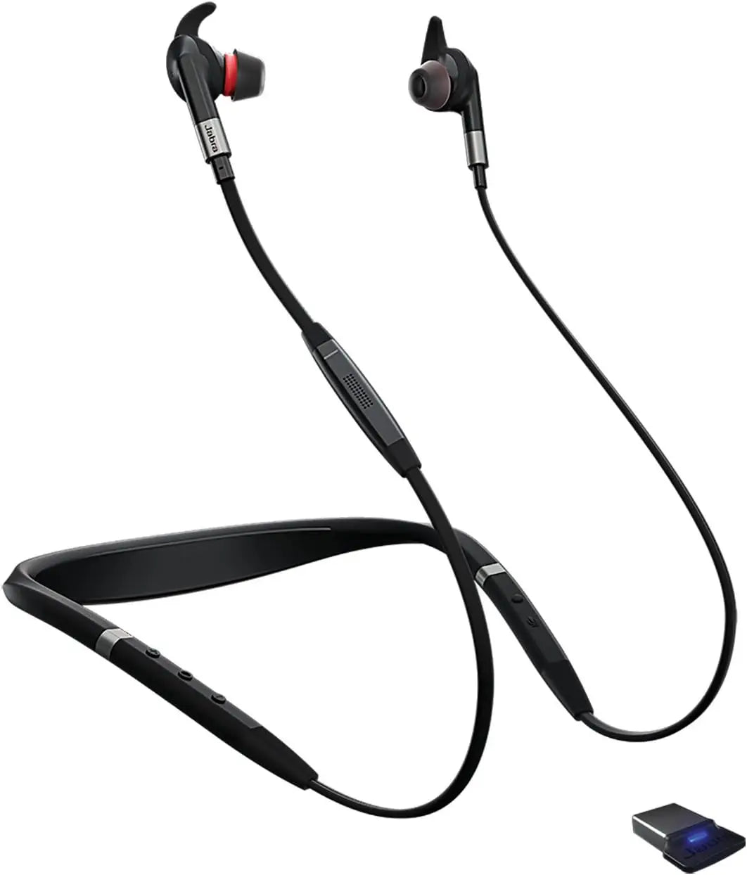 Latest 2024 model MS Teams Bluetooth Wireless In-Ear Earphones with Mic - Noise-Canceling