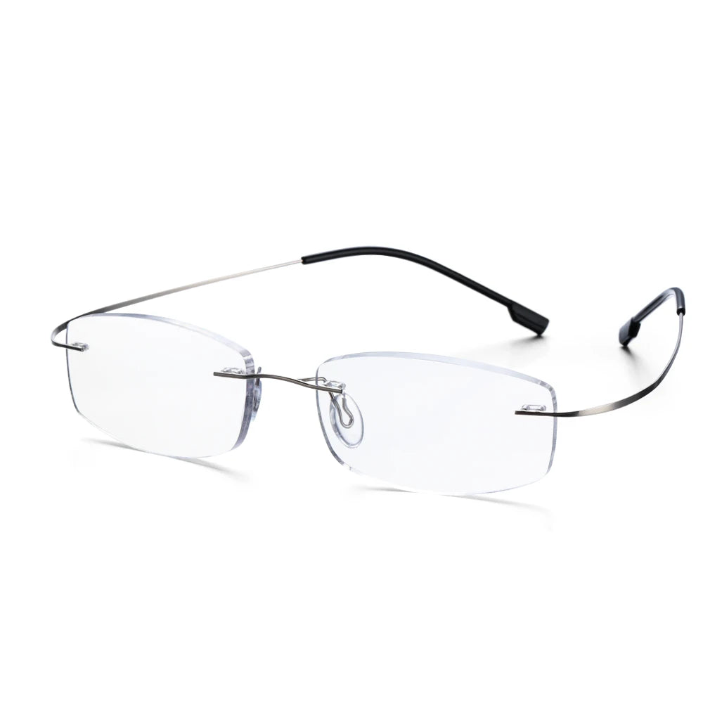 Ultralight Rimless Reading Glasses Unisex Flexible Magnetic Eyewear for Men Women Vision Care Presbyopic Eyeglasses +1.0~+4.0
