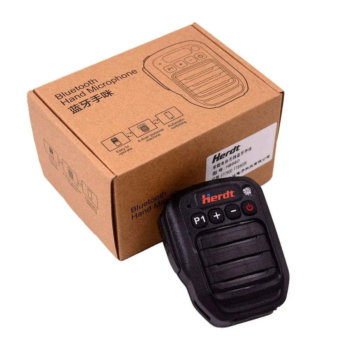 محول مقبس سماعة أذن ومكبر صوت محمول بالبلوتوث وميكروفون لاسلكي لجهاز Motorola P8668 XPR6550 HAM Radio PTT Mic