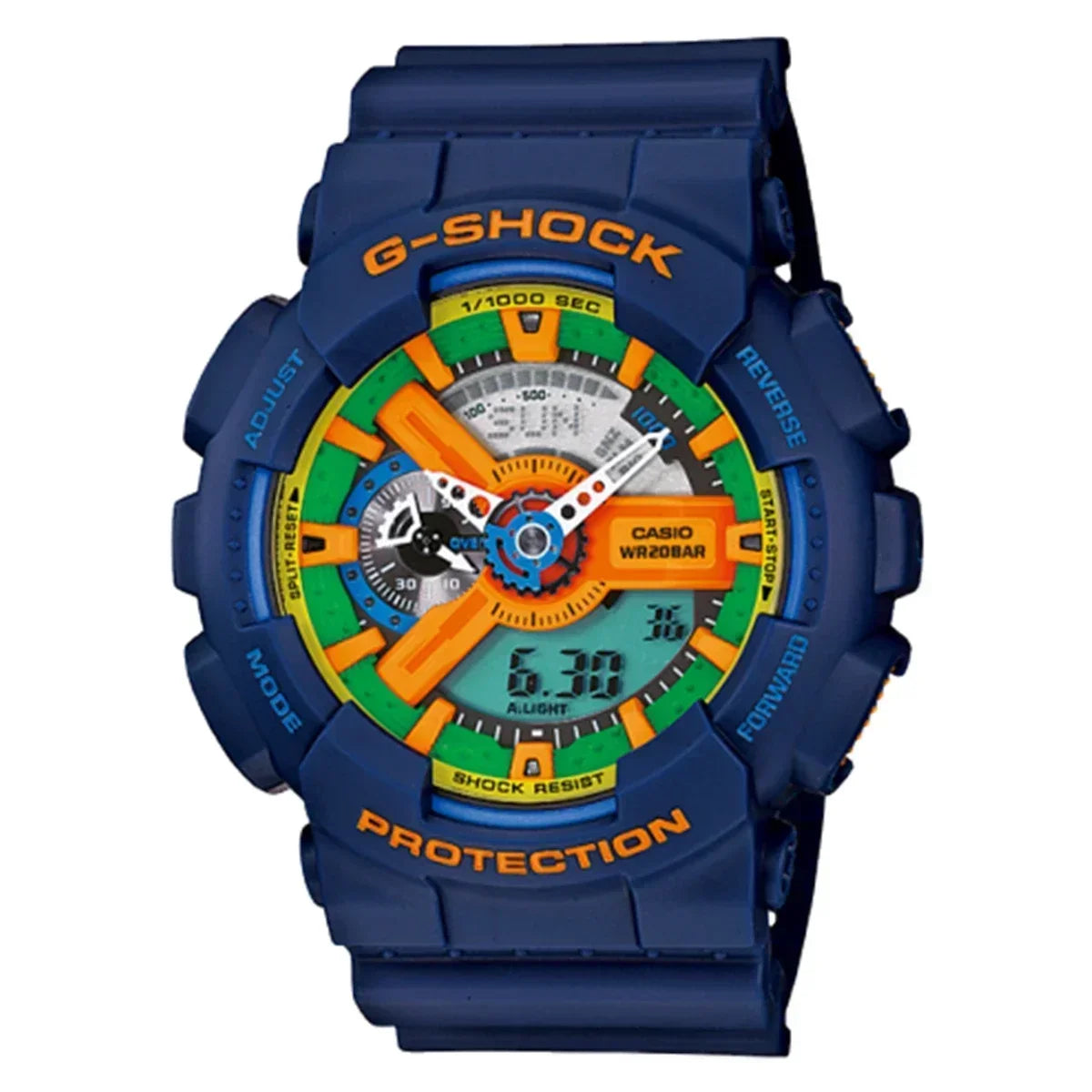 GA Watch Men's and Women's of Sports Electronic LED Multi 110 Functional Luxury Brand Watch