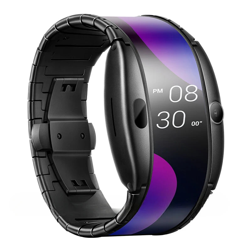 Used Nubia ALPHA Watch Phone 4.01-inch Foldable Flexible Display Sport